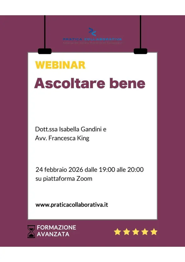 Locandina: Ascoltare bene